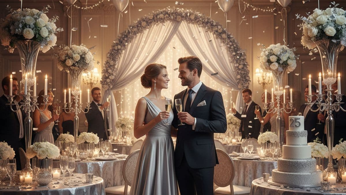 25th Silver Anniversary Ideas for a Milestone Celebration