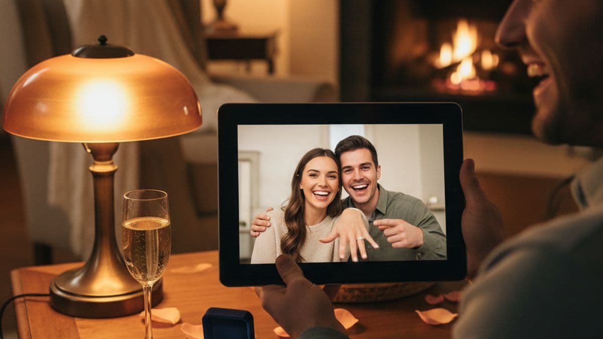 How to Celebrate an Engagement From Afar