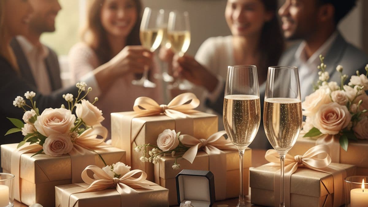 Engagement Gift Ideas for the Newly Engaged Couple