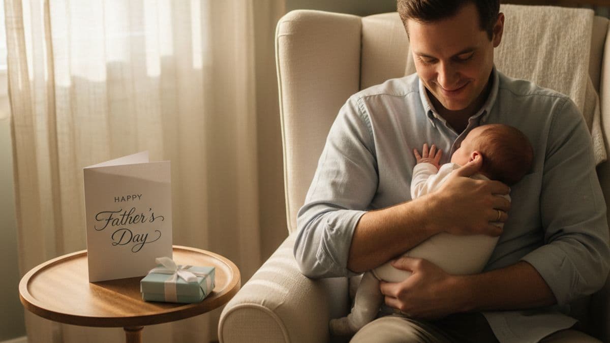 How to Celebrate His First Father's Day in a Meaningful Way