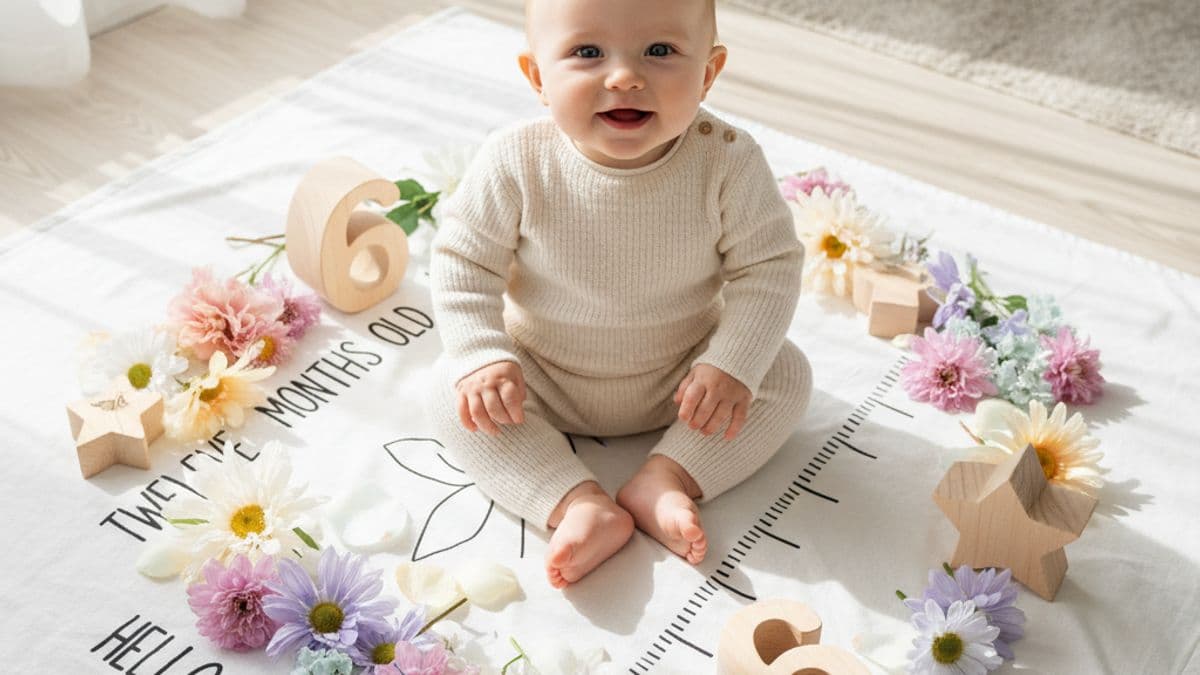 Creative First Year Baby Photo Ideas to Document Every Stage