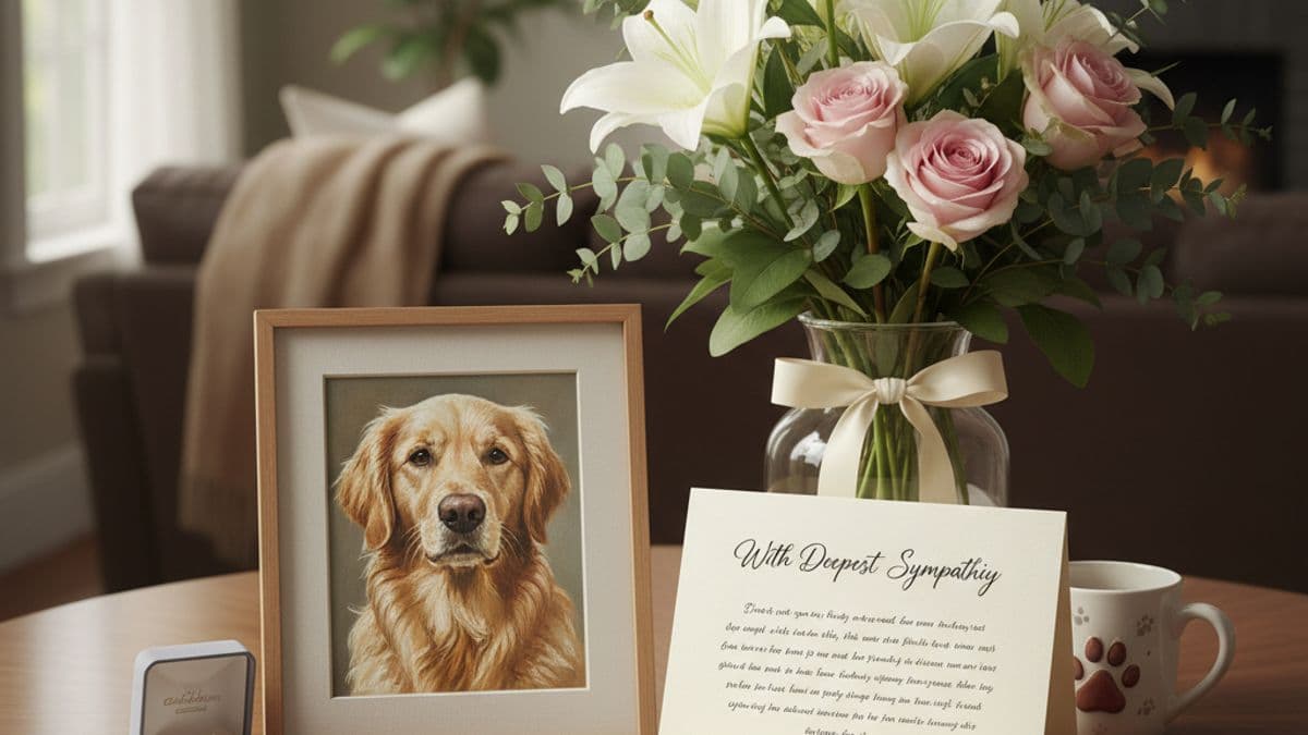 Gifts for Someone Who Lost a Dog or Cat