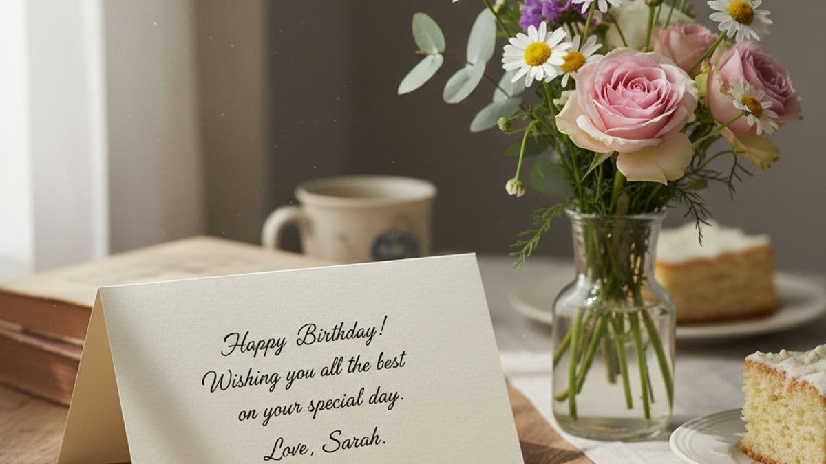 How to Write a Heartfelt Birthday Message That Means Something