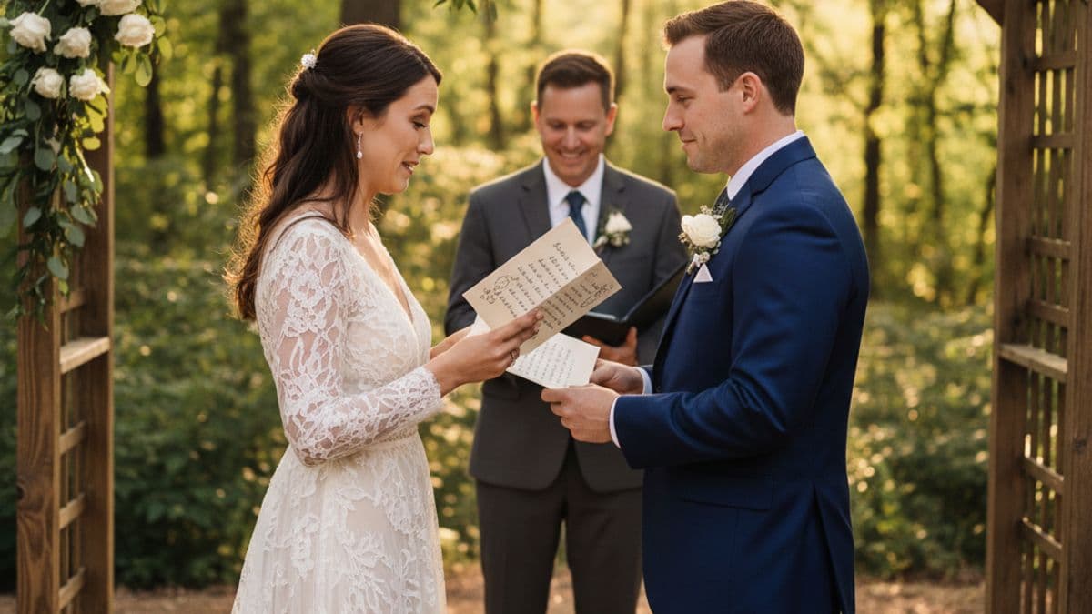 How to Write Your Own Wedding Vows