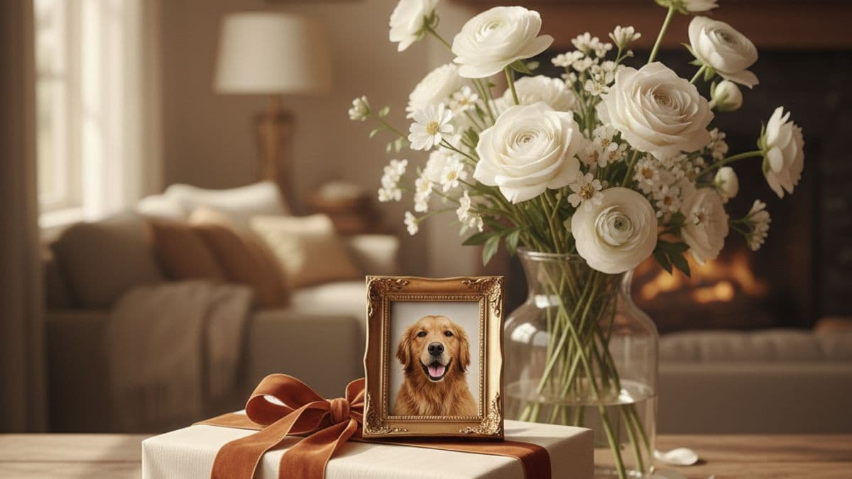 Pet Memorial Gift Ideas for a Grieving Friend