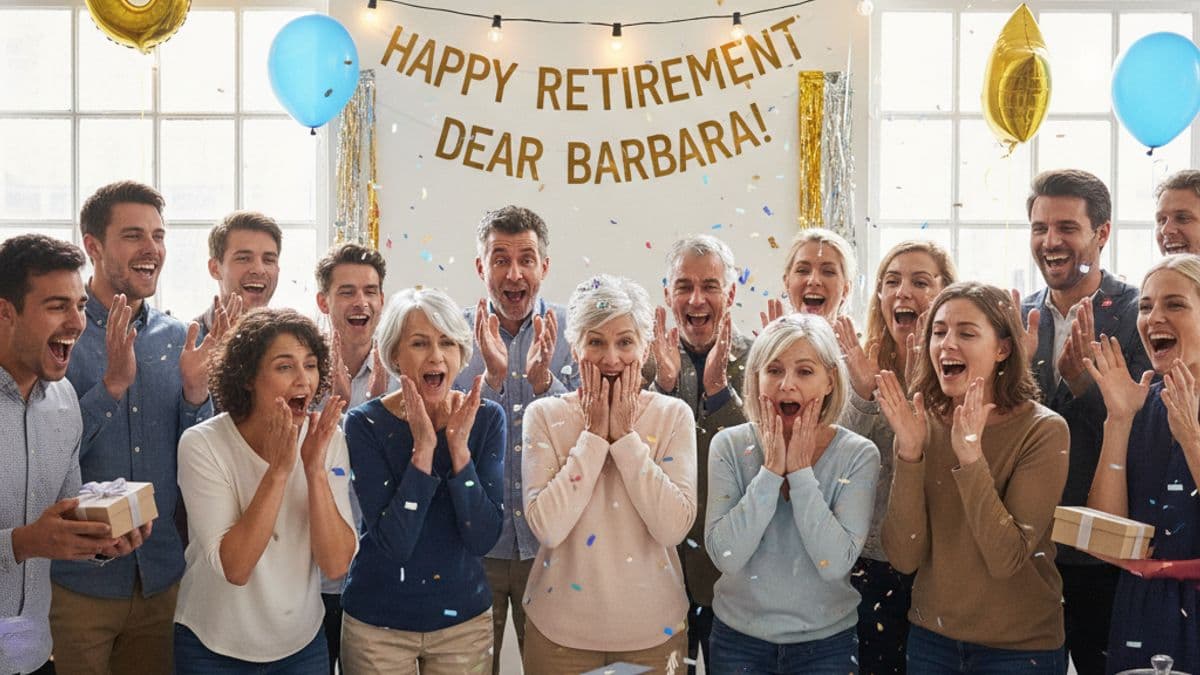 How to Plan a Surprise Retirement Party