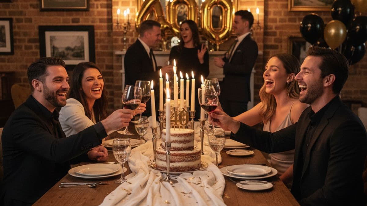 Turning 40: Creative Ways to Celebrate a New Chapter