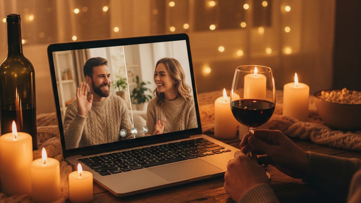 Virtual Date Night Ideas for Long-Distance Couples