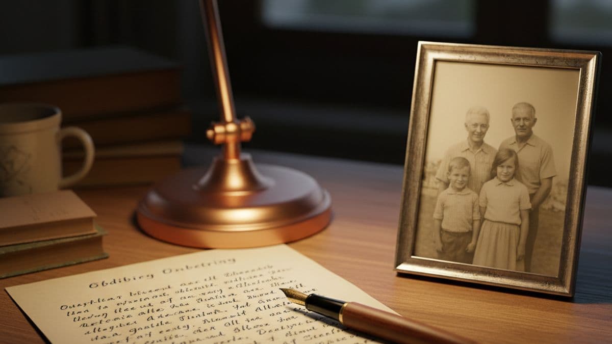 How to Write an Obituary That Truly Honors a Life