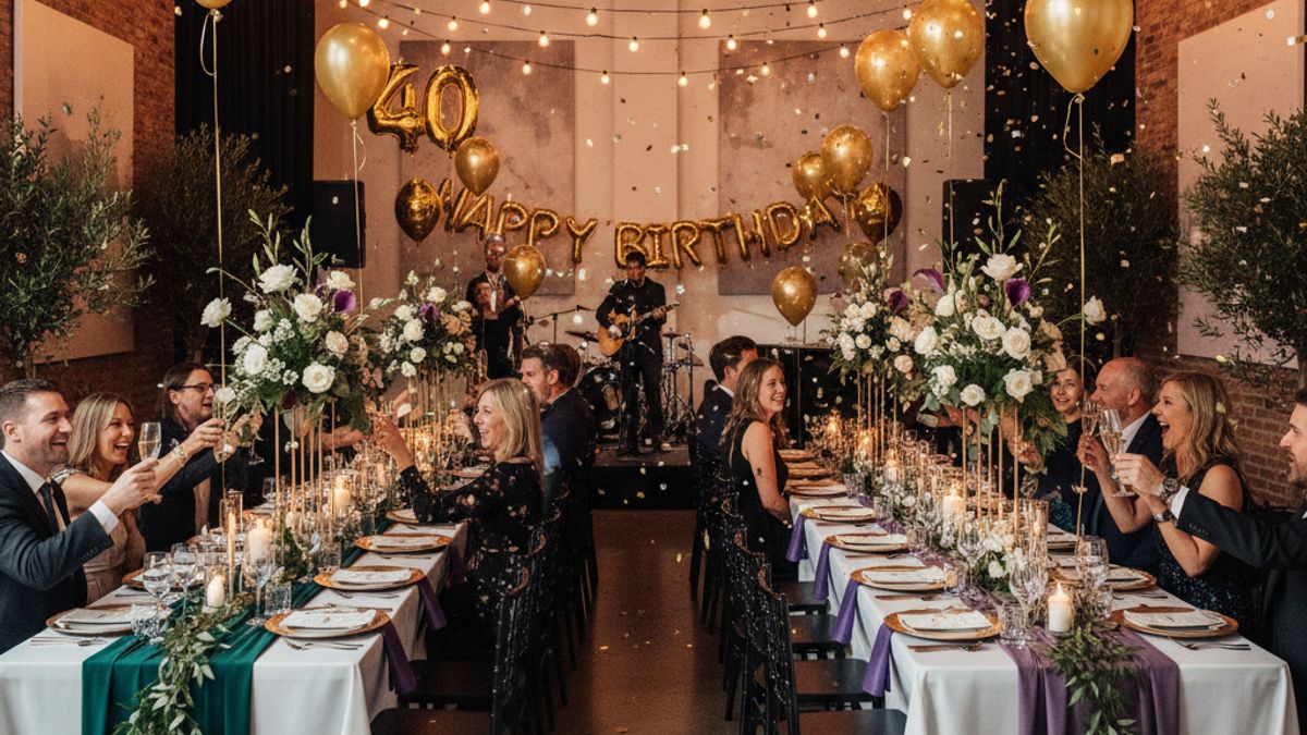 Birthday Party Themes for Adults That Are Actually Fun | Dedicated Song